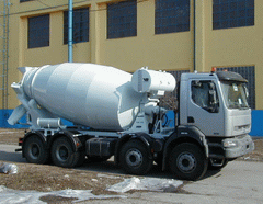 2003 - CONCRETE MIXER AM-190 - Final prototype - Renault chassis - VSS, a.s. Koice - PTC Awards 2003 